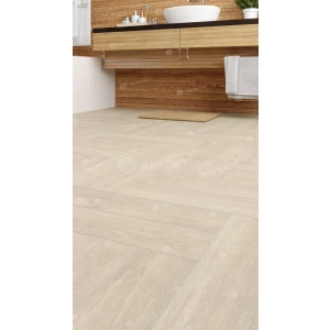 Каменный SPC ламинат Alpine Floor Parquet Light синхронное тиснение Дуб Адара ЕСО 13-14 43 класс 4 мм 1.95 кв.м 60х12.5 см