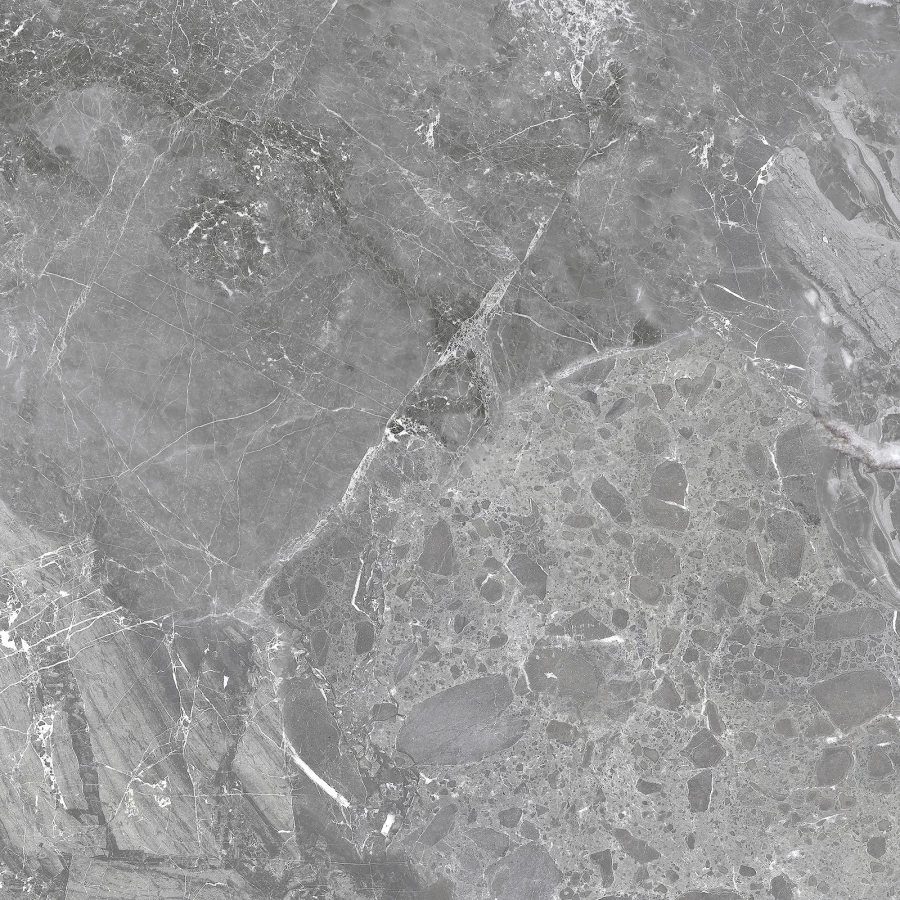 Керамогранит Delacora Greiny Graphite sugar-эффект серый 6060GRY25 60х60 см