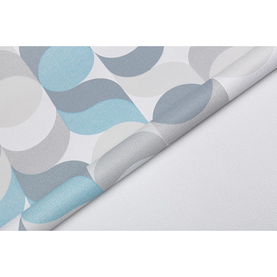 Обои флизелиновые Palitra Home Confetti HomeColor серые HC31186-14 1,06х10,05 м