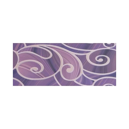 Декор Gracia Ceramica Arabeski purple пурпурный 01 25х60 см