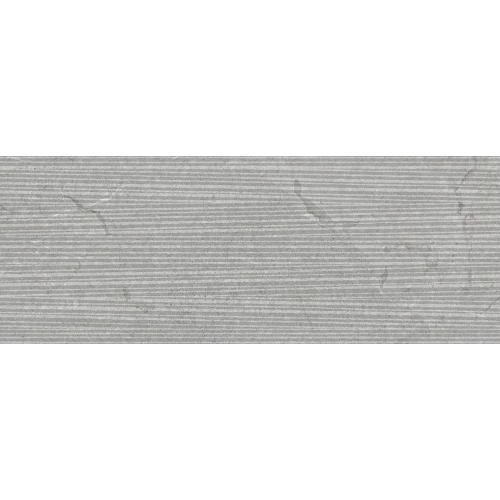 Плитка настенная Porcelanosa Лусерна Асеро Десо / Lucerna Acero Deco матовая серая 100319137 120х45 см