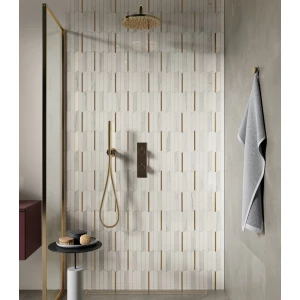 Мозаика Italon 3D Экспириенс Уайт Глосcи инфинити 600110000971 38.7х30.7 см