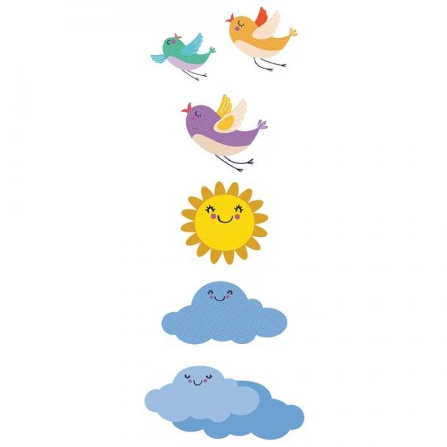 Панно Нефрит-Керамика Kids Sky 06-01-1-52-05-01-3027-0 100х40 см