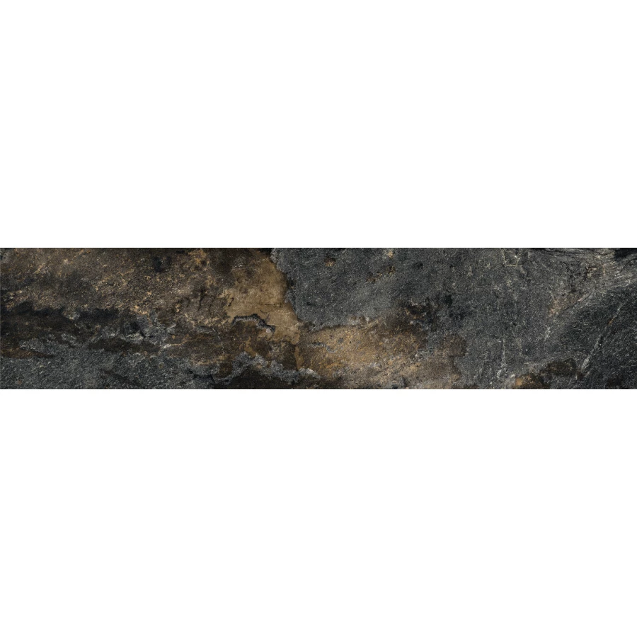 Керамогранит Delacora Santorini Black лаппатированный GP2090SNN99L 90х20см