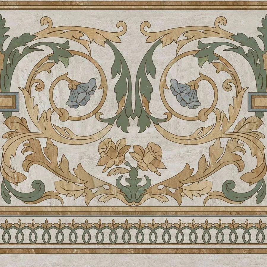 Декор Kerama Marazzi Эвора продолжение угла глянцевый HGD\A517\SG606220RL 60х60 см