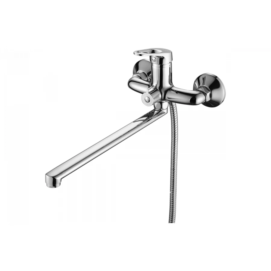 Смеситель для ванны и душа Fashun хром A2213