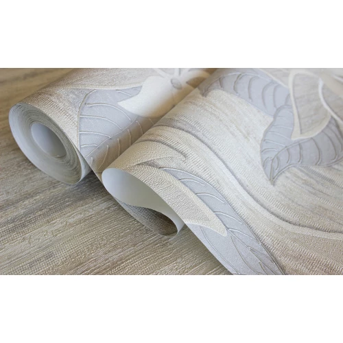 Обои флизелиновые Аспект Лотос бежевые 70337-24 1,06х10,05 м