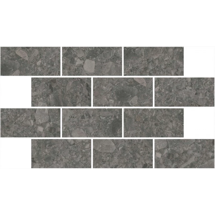 Керамогранит Kerama Marazzi Чеппо ди Гре Декор мозаичный матовый серый DD606220\MM 34,6x20 см
