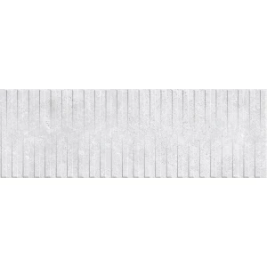 Плитка Saloni Markthal Metric Light матовая белая 90x30 см