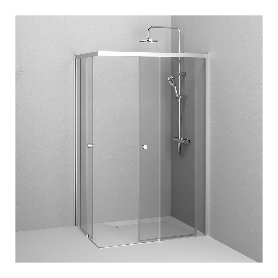 Душевое ограждение Am Pm X-Joy без поддона W94G-403-12090-MТ 120х90 см