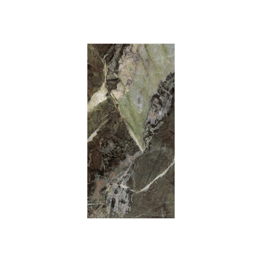 Керамогранит Rex Ceramiche Heritage Luxe Emerald Glossy Ret 9 мм 775051 120х60 см