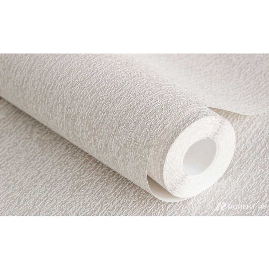 Обои виниловые Аспект Короед бежевые 20011-12 0,53х15 м