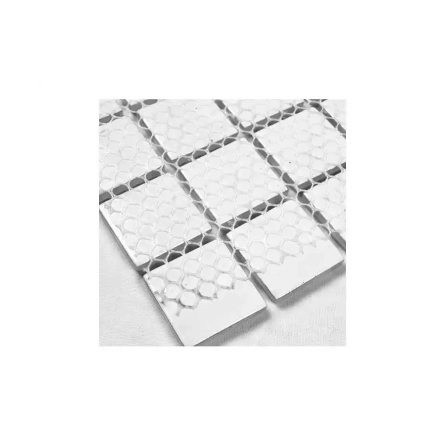 Мозаика Crystal Mosaic Crystal Super White Glossy 2,5x2,5x0,4 глянцевая белая CP8831 29,8x29,8 см