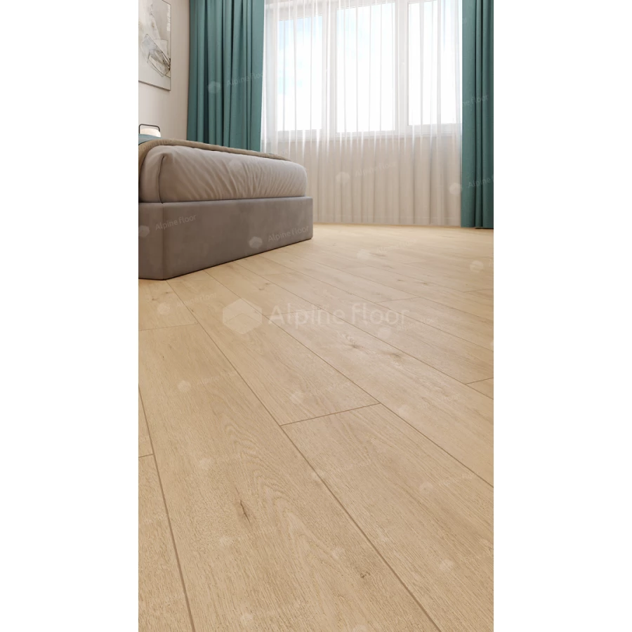 Каменный SPC ламинат Alpine Floor Grand Sequoia синхронное тиснение Адендрон ECO 11-23 43 класс 4 мм 2.232 кв.м 122х18.3 см