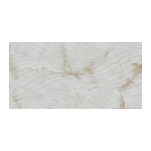 Плитка настенная PrimaVera Сильвия Рельеф глянцевая бежевая TP3612AY 60х30 см