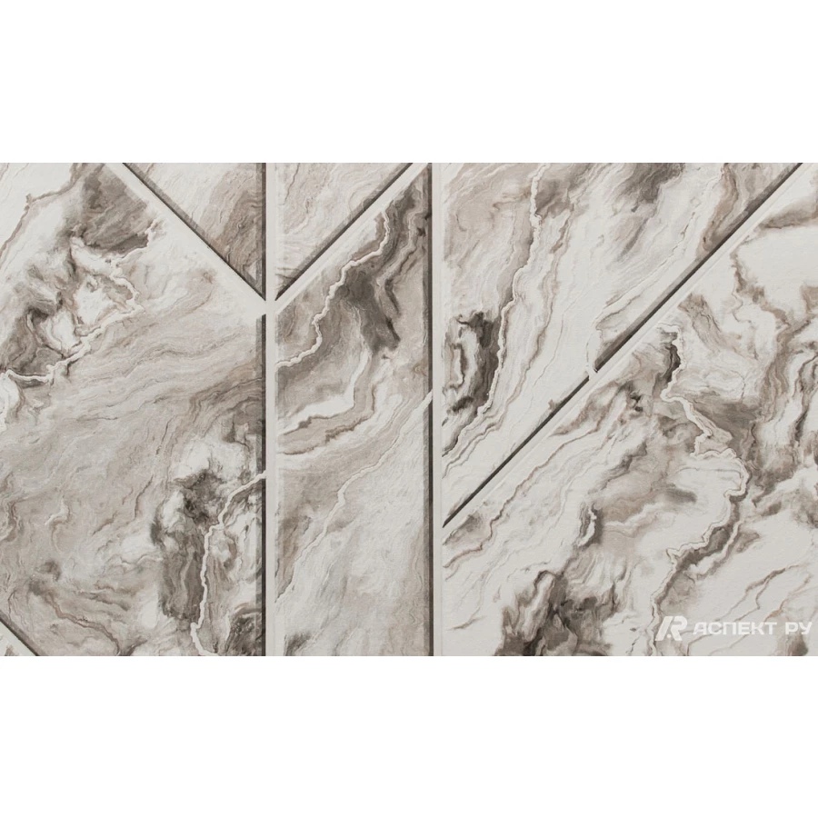 Обои виниловые Аспект Белфаст бежевые 10132-22 0,53х10,05 м