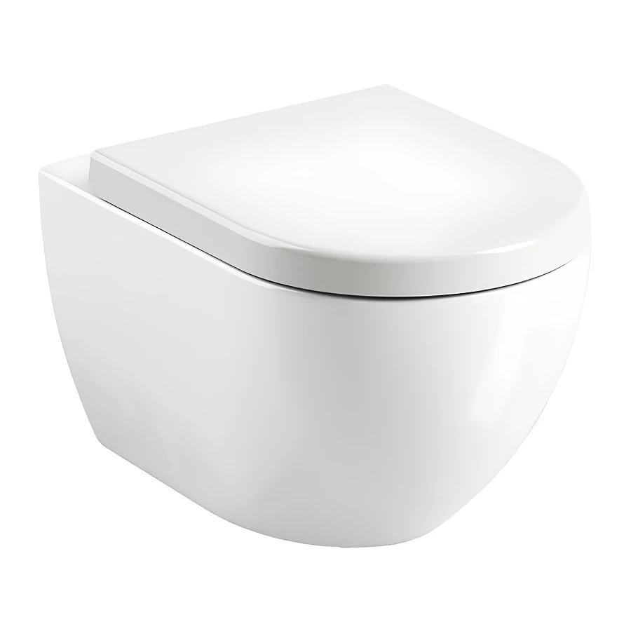 Унитаз подвесной Ravak Uni Chrome без крышки-сиденья X01516