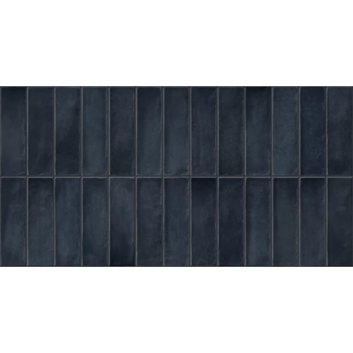 Керамогранит Gayafores Artis Deco Plus Navy глянцевый синий 62,5х32 см
