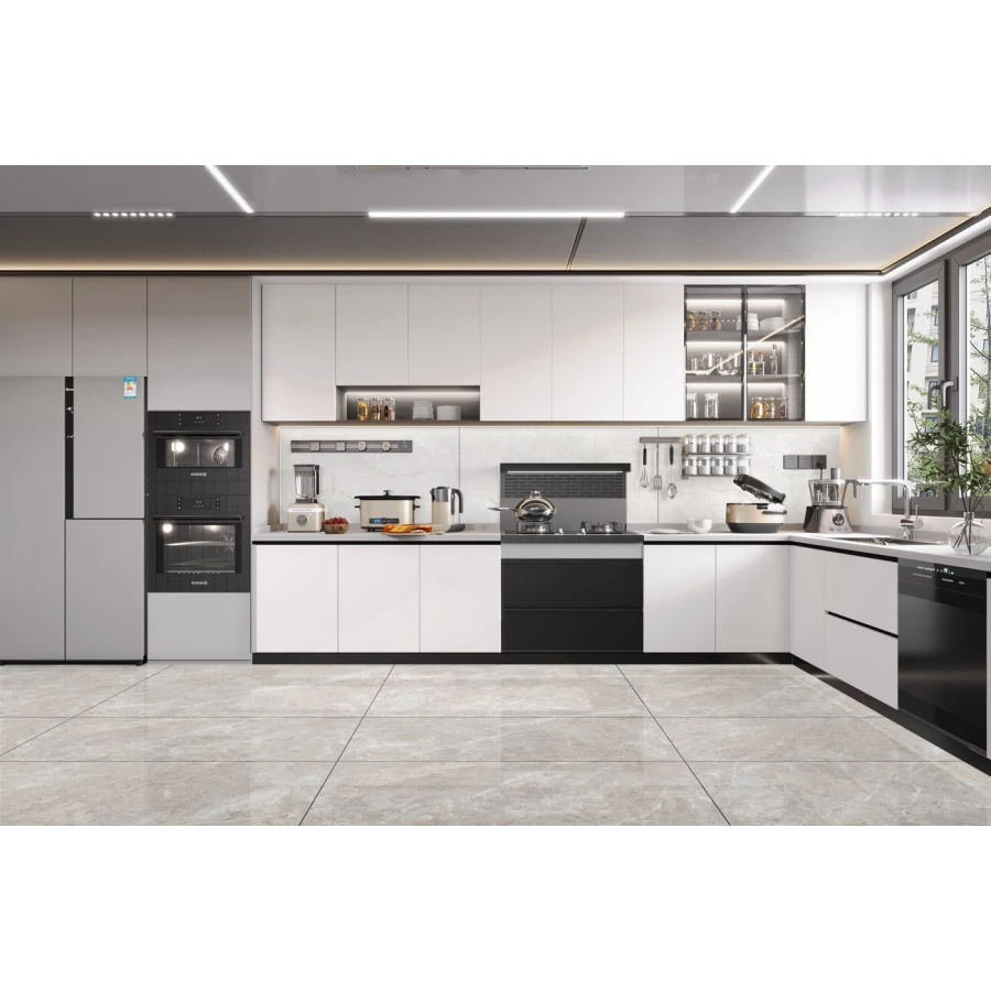 Керамогранит Ocean Ceramic India India 60Х120 Infinity Panama Natural глянцевый серый OC0000216 120х60 см