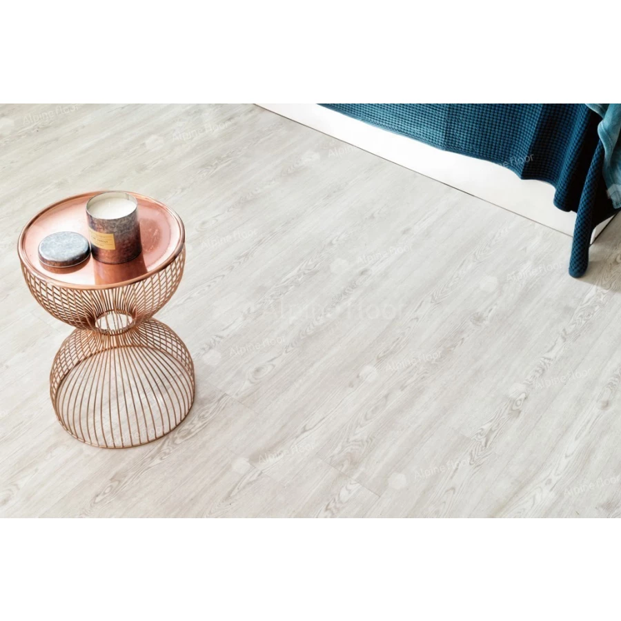 Плитка кварцвиниловая LVT Alpine Floor Easy Line Дуб Ваниль ЕСО 3-4 43 класс 3 мм 2.245 кв.м 121.9х18.4 см