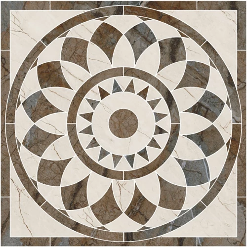 Декор Kerama Marazzi Театро наборный ID111 100х100 см