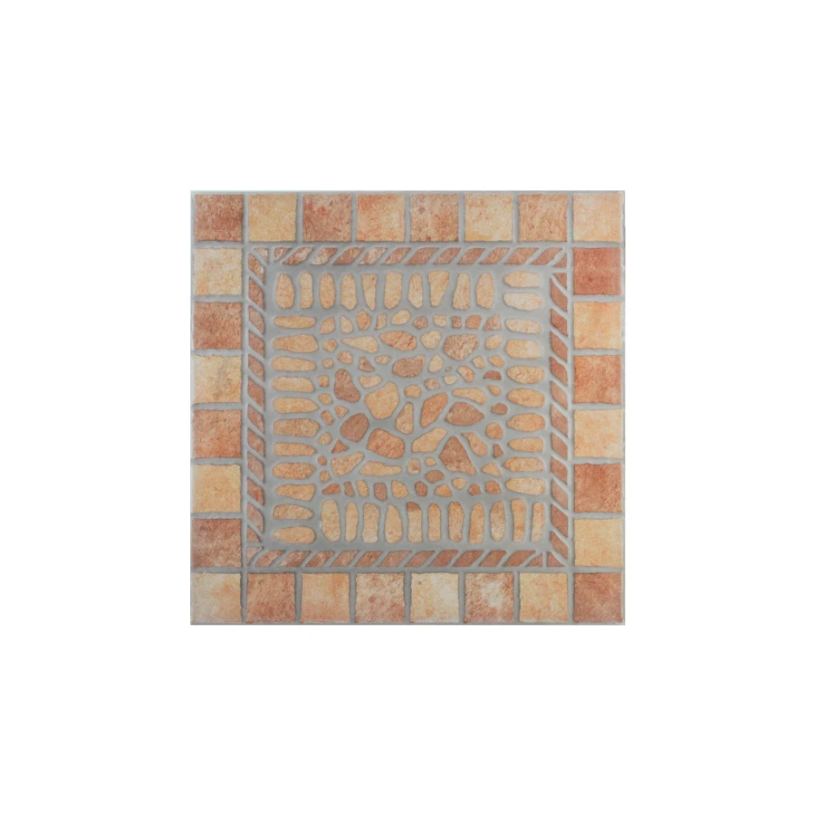 Плитка напольная Евро-Керамика Помпеи красная 1 PM 0013 33*33 