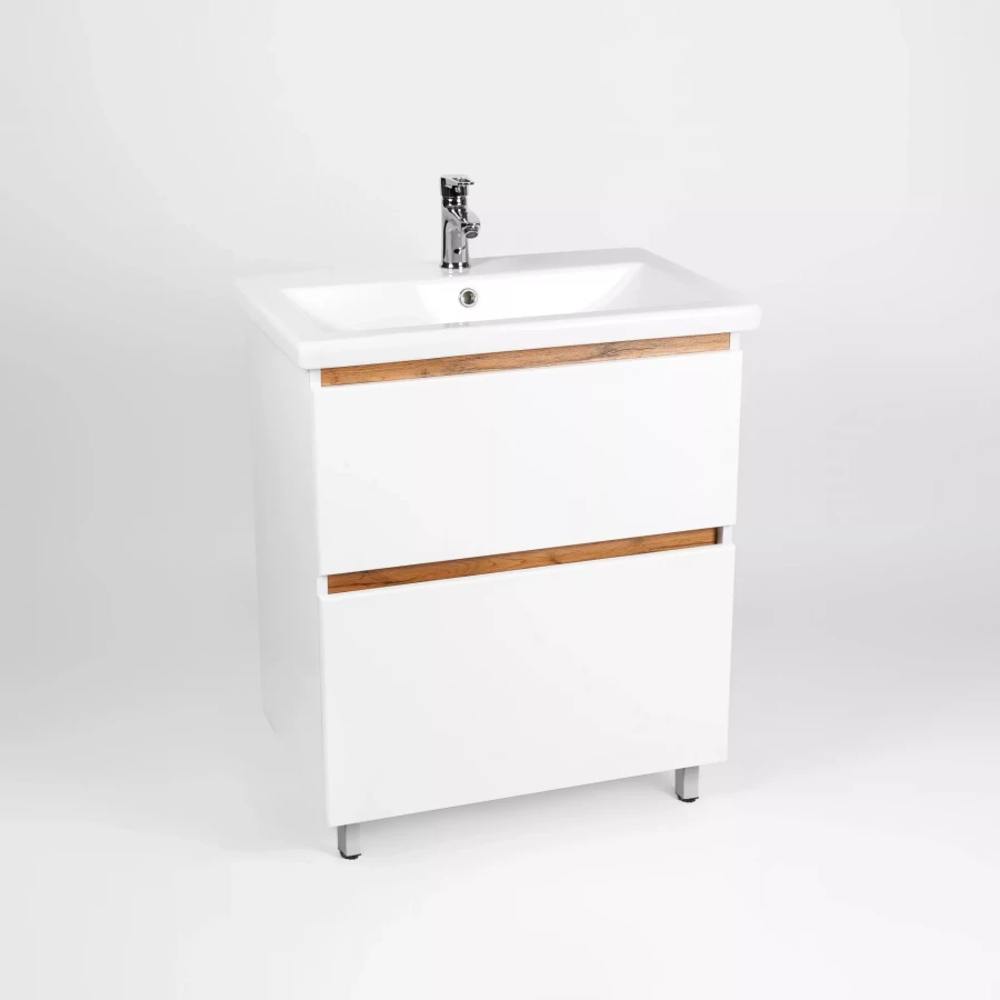 Тумба Viant Мальта Cомо 80 2 ящика VMAL80CO-T2Y 76х82x42.5 см