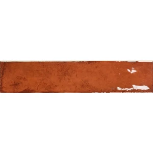 Плитка настенная Monopole San Remo Amber глянцевая красная 25x5 см