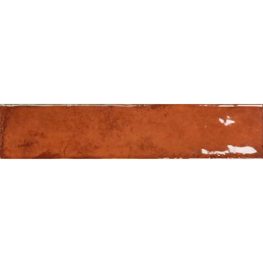Плитка настенная Monopole San Remo Amber глянцевая красная 25x5 см