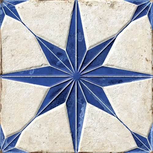 Керамогранит Peronda Фс Старлигхт Блуе ЛТ / Fs Starlight Blue LT матовый синий 40466 22,3x22,3 см