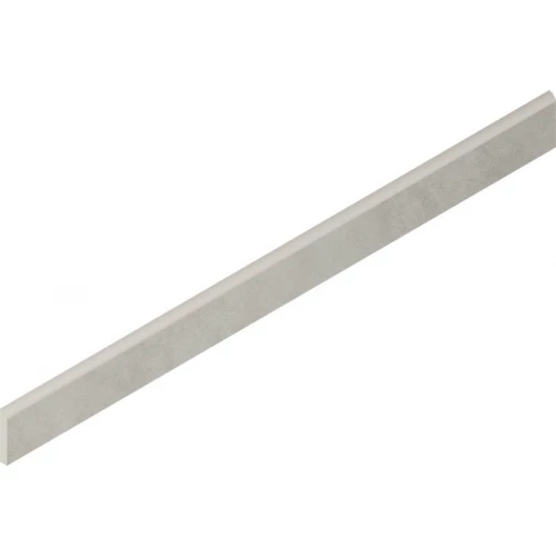 Керамогранит Italon Форум Вэйв Сильвер Плинтус матовый серый 610130001665 80х7,2 см