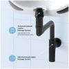 Металлический сифон для раковины Wellsee Drainage System 182125000, цвет черный матовый