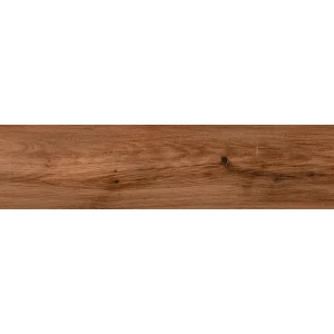 Керамогранит Cersanit Woodberry коричневый ректификат рельеф A17763 89,8х21,8 см