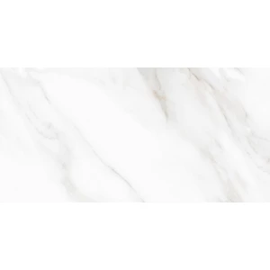 Керамогранит Delacora Calacatta Andrea карвинг матовый белый D30019M 60х30 см