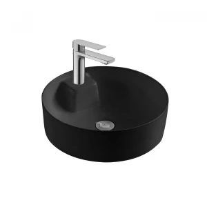 Раковина Aquatek Европа для установки на столешницу матовый черный AQ5212-MB 40,5х40,5х14 см