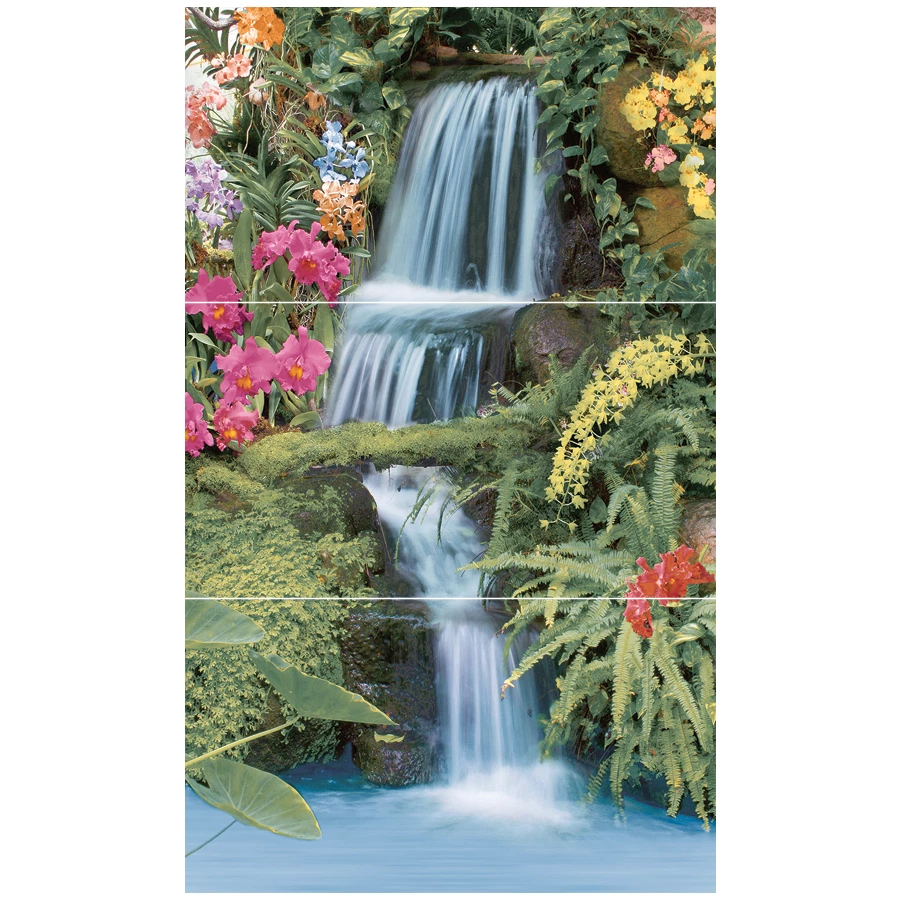Панно Ceradim Dec Cascade панно из 3-х шт КПН16Cascade 75х45