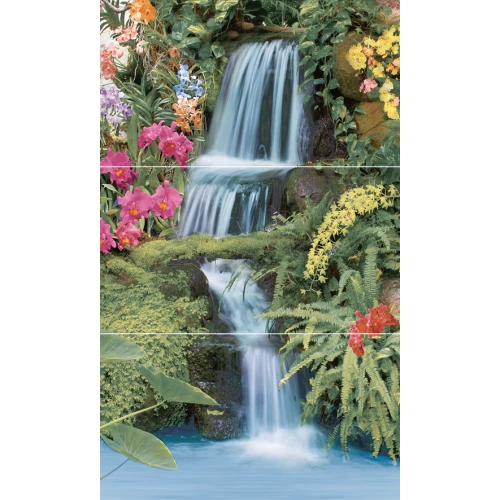 Панно Ceradim Dec Cascade панно из 3-х шт КПН16Cascade 75х45