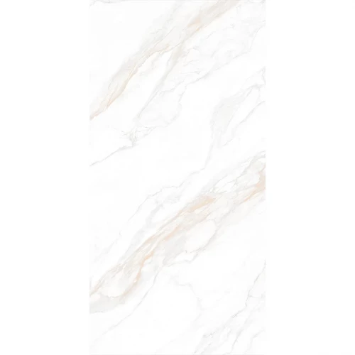 Керамогранит Planet Ceramics PL-Y6120 глянцевый бело-коричневый 120х60 см