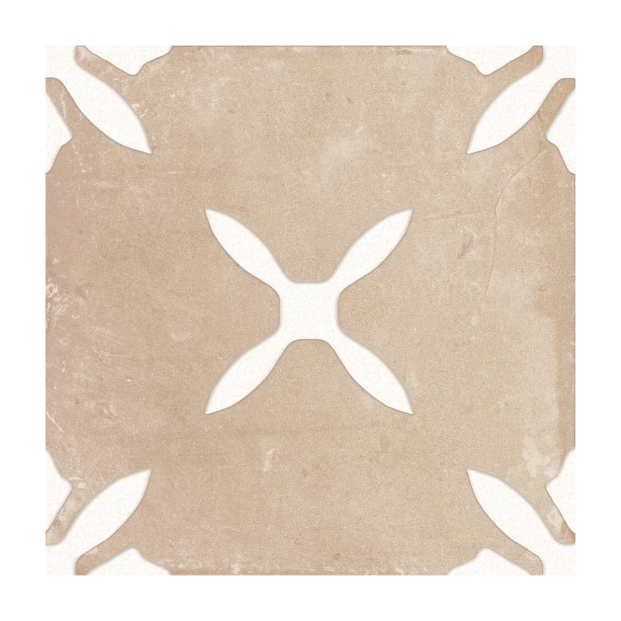 Керамогранит Harmony Peronda Pangea Sand Flower LT матовый бежевый 3386040800 22,3х22,3 см