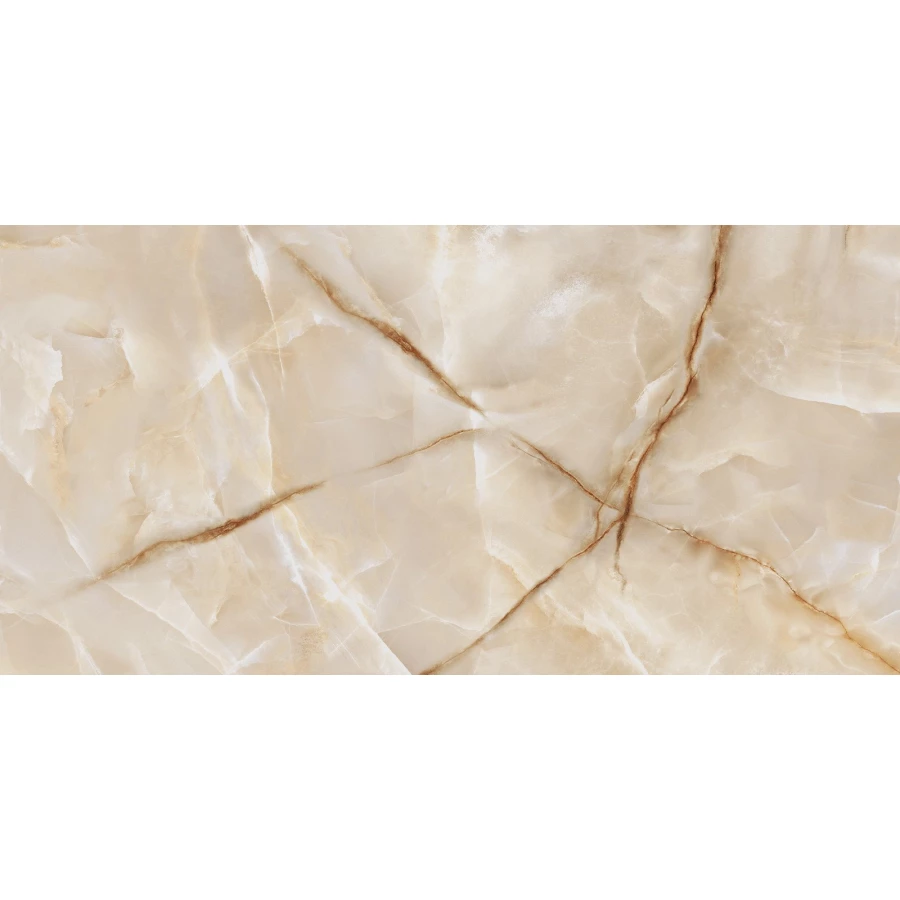 Керамогранит LCM Onyx Royal Latte полированный 60120ORO11P 120х60 см