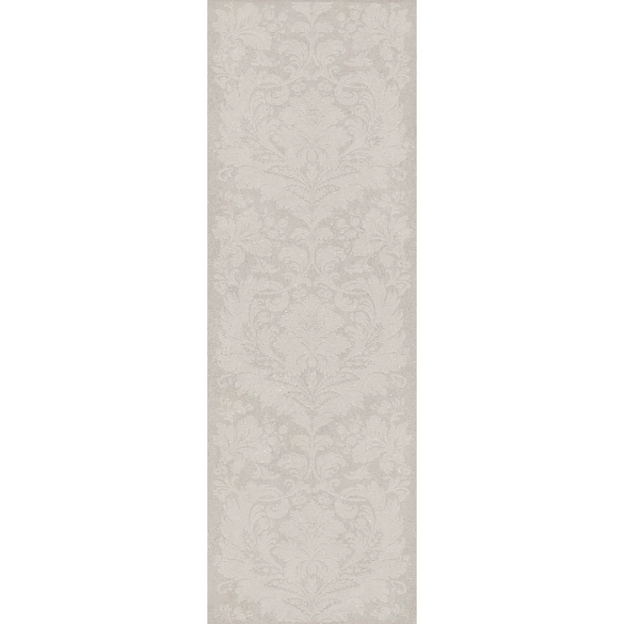 Плитка настенная Kerama Marazzi Монсеррат структура матовый обрезной серый светлый 40х120 см