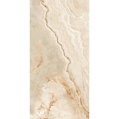 Керамогранит Creto Butterfly Onyx Beige бежевый 80х160 см