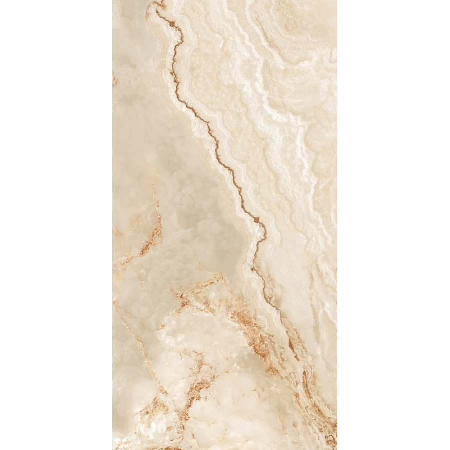Керамогранит Creto Butterfly Onyx Beige бежевый 80х160 см