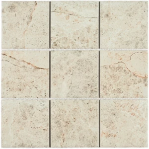 Мозаика Bonaparte Керамогранитная мозаика Maxi beige 97х97 матовая бежевая 29,7х29,7 см