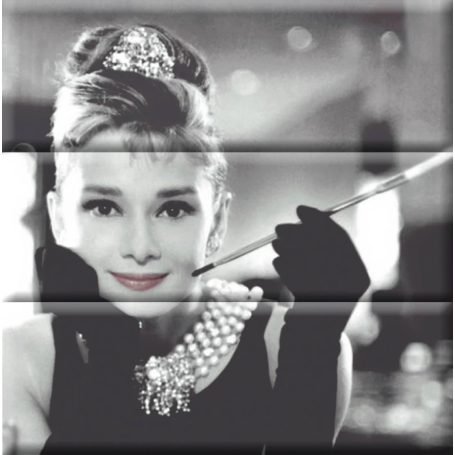 Плитка настенная Absolut Keramika Monocolor Composicion Diamond глянцевая серая AK1083 30x30 см