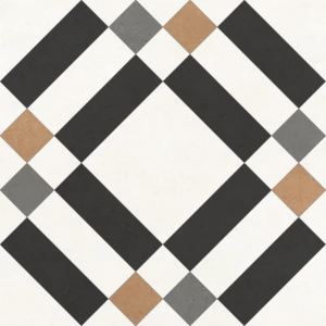 Керамогранит New Trend Design Art Mix 1 матовый многоцветный GP2020DMX31 20х20 см