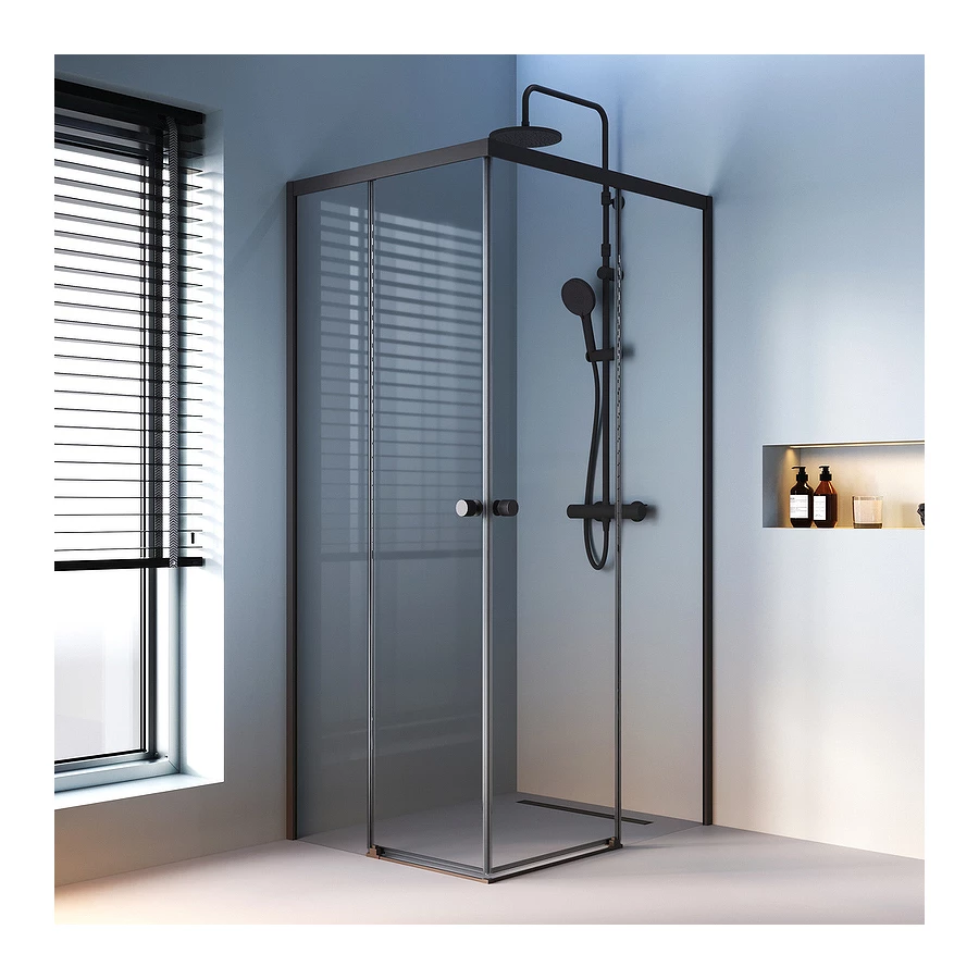 Душевое ограждение Am Pm X-Joy без поддона W94G-403-10080-BТ 100х80 см