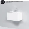 База под раковину Am Pm Gem подвесная 1 ящик белый глянец M90FHX06021WG 60 см