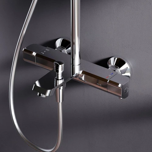 Душевая система с термостатом Am Pm Func F078F500