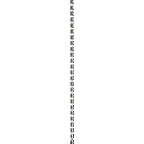 Бордюр Kerama Marazzi Карандаш Бисер платина серый 0,6х20 см